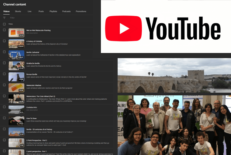 Image of video projects.